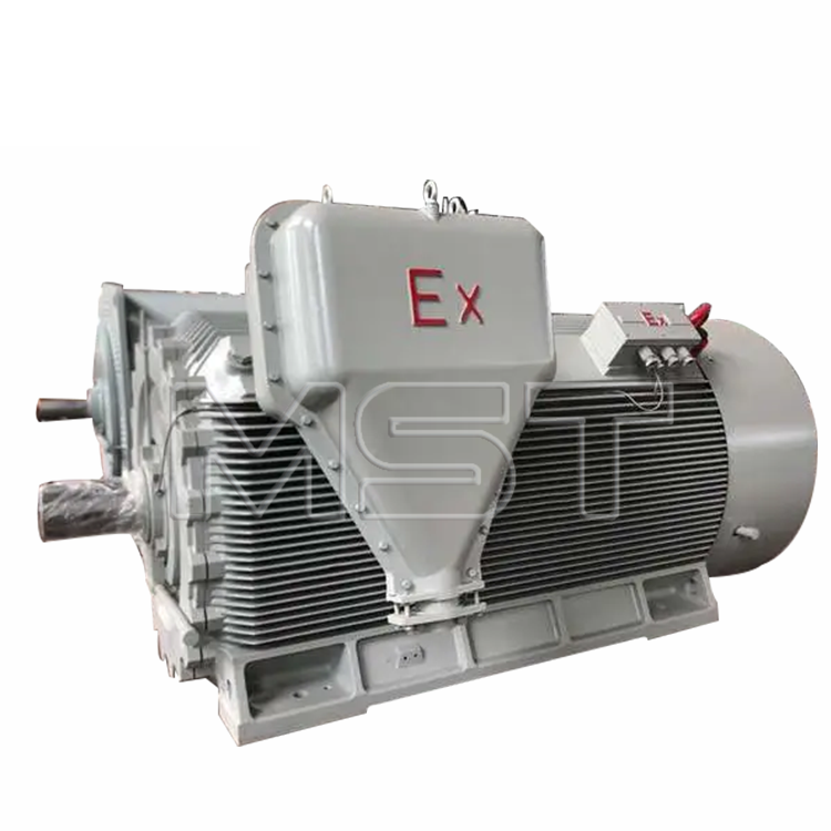 Motore elettrico ad alta tensione con motore antideflagrante a prova di telaio serie YKK da 200 kW
